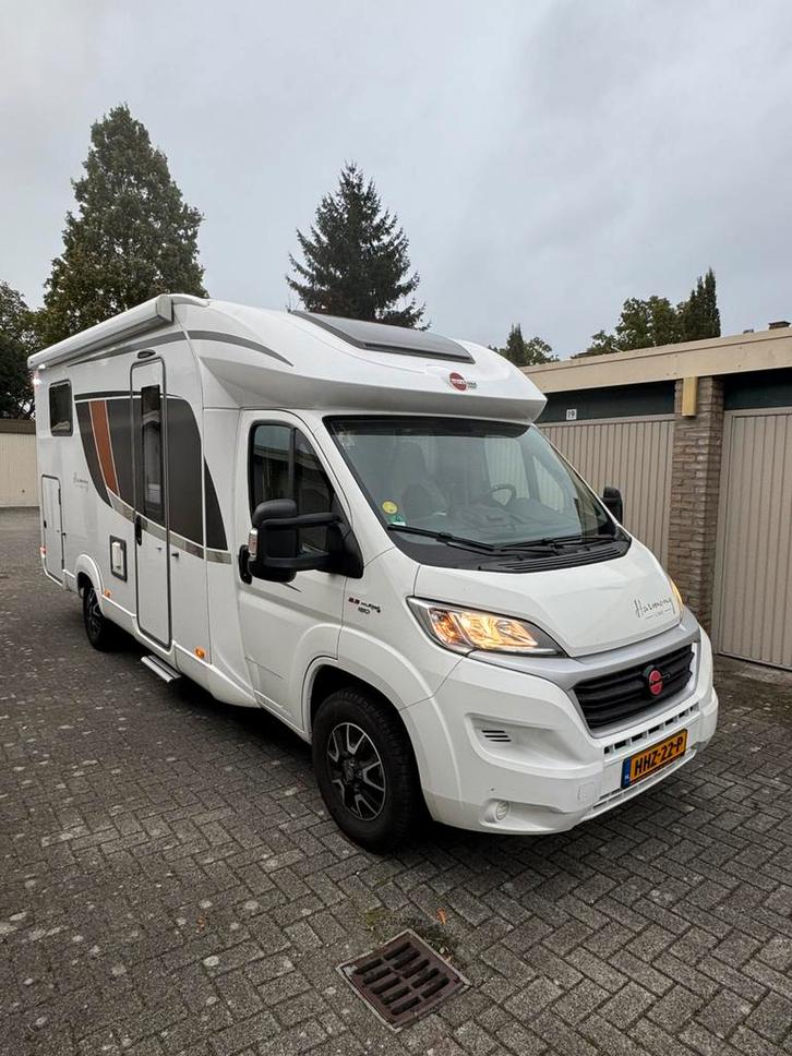 Burstner Harmony line lyseo. XXL garage en dubbele bodem., Caravans en Kamperen, Campers, Bedrijf, tot en met 4, Half-integraal