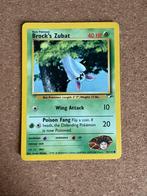 Pokemon Gym Heroes - Brock’s Zubat 74/132, Ophalen of Verzenden, Zo goed als nieuw, Losse kaart