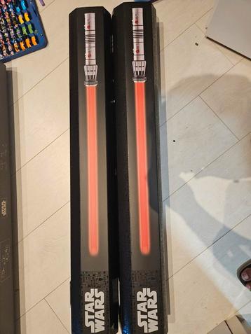 2x Star Wars Darth Maul Double bladed Lightsaber Legacy beschikbaar voor biedingen