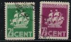 A776 Suriname 185/86 gestempeld, Verzenden, Gestempeld