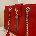 Rode handtas valentino mario, Sieraden, Tassen en Uiterlijk, Tassen | Damestassen, Verzenden, Zo goed als nieuw, Rood, Handtas