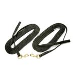 Monty Roberts Long Lines, dubbele longeerlijn, Zwart, Dieren en Toebehoren, Ophalen of Verzenden, Nieuw, Overige soorten