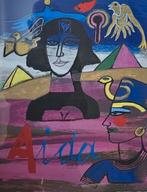 Corneille zeefdruk Aida, Ophalen