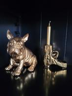 Franse Bulldog goud dierenbeeld, Nieuw, Ophalen of Verzenden