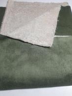 Corduroy donkergroen teddy (B)