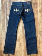 THE FLAT HEAD  R.J.B D001Z W32/L34 Japanese Selvedge Denim, The Flat Head, Blauw, W32 (confectie 46) of kleiner, Ophalen of Verzenden