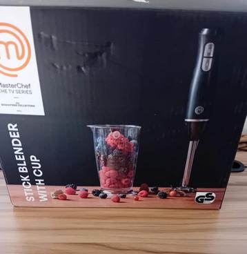 Masterchef Staafmixer met Beker - Nieuw in doos! beschikbaar voor biedingen