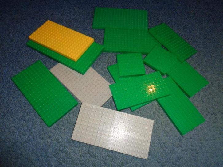 Partij B208=dikke Lego platen, Kinderen en Baby's, Speelgoed | Duplo en Lego, Gebruikt, Lego, Losse stenen, Ophalen of Verzenden