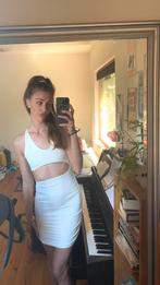 Jurkje shein maat S wit, Kleding | Dames, Jurken, Wit, Ophalen of Verzenden, Zo goed als nieuw, Maat 36 (S)