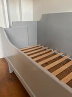 Brocante kinderbed, Huis en Inrichting, Slaapkamer | Bedden, Eenpersoons, 80 cm, Grijs, Hout