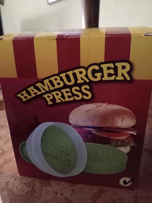 Vintage Hamburgerpers - Jaren 80, Huis en Inrichting, Keuken | Keukenbenodigdheden, Gebruikt, Ophalen of Verzenden