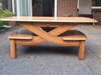 eiken salontafel, Huis en Inrichting, Ophalen, Gebruikt, 100 tot 150 cm, Eikenhout