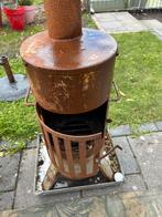 Robuuste Verrijdbare Buitenhaard, Tuin en Terras, Ophalen, Gebruikt, Vuurton