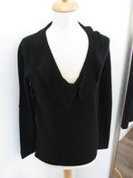 Trui 40, zwart, mooie V-hals, AnneClaire, paar x gedragen, Kleding | Dames, Zwart, Maat 42/44 (L), Ophalen of Verzenden, Zo goed als nieuw