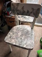 2 mooi landelijke stoelen, Huis en Inrichting, Stoelen, Ophalen, Wit, Eén