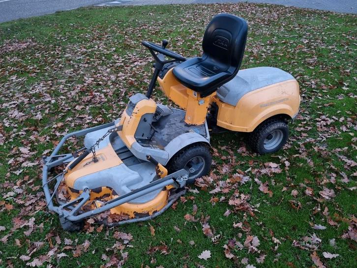 Stiga park 16 excellent, Tuin en Terras, Zitmaaiers, Gebruikt, 90 tot 120 cm, Elektrische starter, Mulchfunctie, Ophalen