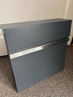 Brievenbus met krantenvak, reclamevak, Ophalen of Verzenden, Nieuw, Staal, Wandbrievenbus