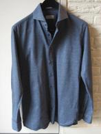 Donkerblauw overhemd THOMAS MAINE taylored fit M snazzeys, Nieuw, Verzenden, Blauw, Halswijdte 39/40 (M)