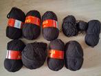 Bollen garen, acryl, bruin., ruim 8 bollen., Ophalen of Verzenden, Zo goed als nieuw