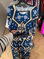 Norah Twinset Travelstof Blauw Beige Maat 44 - Nieuw!, Kleding | Dames, Ophalen of Verzenden, Nieuw, Maat 42/44 (L), Blauw