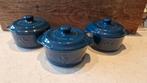 3 stuks Mini Cocottes Fontignac, Huis en Inrichting, Keuken | Potten en Pannen, Ophalen of Verzenden, Nieuw, Overige materialen