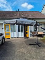 Parasol 300cm nieuw  met voet grijs, Ophalen, Kantelbaar, Nieuw, 2 tot 3 meter
