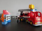 Duplo Brandweer Truck, Kinderen en Baby's, Speelgoed | Duplo en Lego, Ophalen of Verzenden, Zo goed als nieuw, Complete set, Duplo