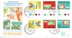 Suriname 1989 E133XX TBBP A Postzegel EXPO Washington stip, Ophalen of Verzenden, Onbeschreven, Rest van de wereld