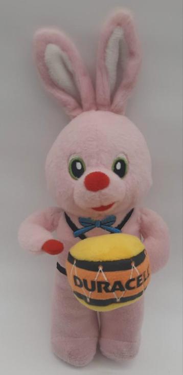 Duracell knuffel konijn met trommel ca. 30cm hoog beschikbaar voor biedingen