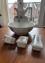 Lampetstel Petrus Regout en co. Rijn Decor M18, Antiek en Kunst, Ophalen