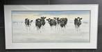 Schilderij Koeien in de mist, Wiebe van der Zee, Antiek en Kunst, Kunst | Schilderijen | Klassiek, Ophalen