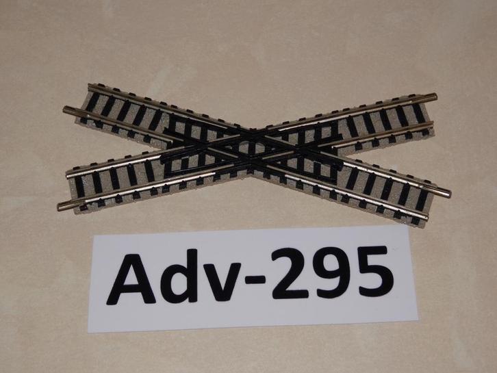 Adv-295 Vaste Kruising 9168 Fleischmann 30 gr.LB, Hobby en Vrije tijd, Modeltreinen | N-Spoor, Gebruikt, Rails, Gelijkstroom, Fleischmann
