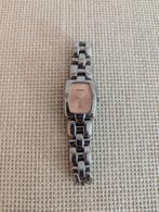Dames roze Fossil horloge F2 ES-8834, stainless steel., Sieraden, Tassen en Uiterlijk, Horloges | Dames, Staal, Gebruikt, Staal