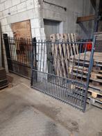 Poort/tuinpoort/oprit/inrit/terras/tuin/toegangspoort, Ophalen, Met poort, Spijlenhekwerk, Zo goed als nieuw