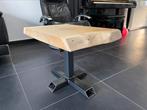 Massief hout salontafel, Ophalen, 50 tot 100 cm, Zo goed als nieuw, Minder dan 50 cm