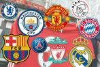 **NIEUW**:
Europese Topclubs **LAST MINUTE** zelfs uur v.wed, Drie personen of meer