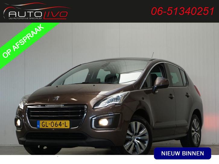 Peugeot 3008 1.6 THP Active 165 PK! AUTOMAAT! PANO NAVI CAME, Auto's, Peugeot, Te koop, ABS, Achteruitrijcamera, Airbags, Airconditioning