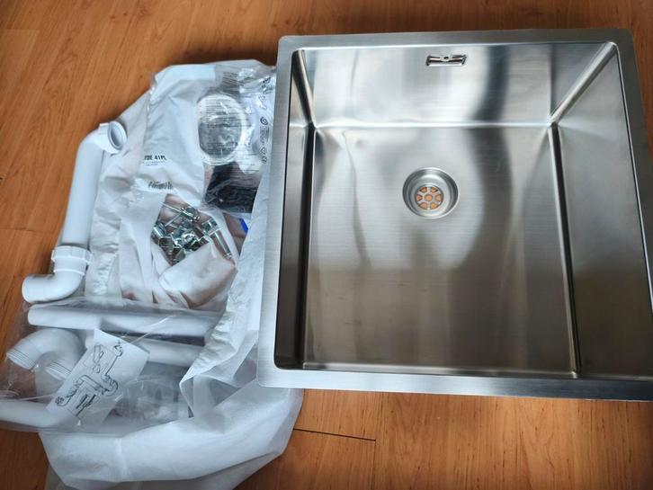 Lanesto destra Spoelbak RVS - Nieuwstaat (licht beschadigd), Huis en Inrichting, Keuken | Keukenelementen, Gebruikt, Minder dan 100 cm