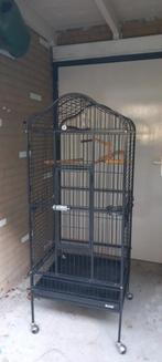 papegaaienkooi, Dieren en Toebehoren, Ophalen, Zo goed als nieuw, Metaal, Vogelkooi