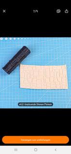 Kleiroller voor Kerstdorp Straten - Lemax, Diversen, Kerst, Ophalen of Verzenden, Nieuw