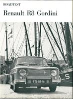 Autovisie test Renault 8 Gordini 1965, Gelezen, Verzenden, Renault
