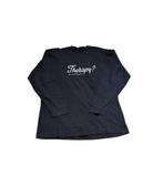 90s Vintage Therapy? "HeavyF*ckingMetal" Irony longsleeve, Kleding | Heren, T-shirts, Zwart, Maat 56/58 (XL), Ophalen of Verzenden