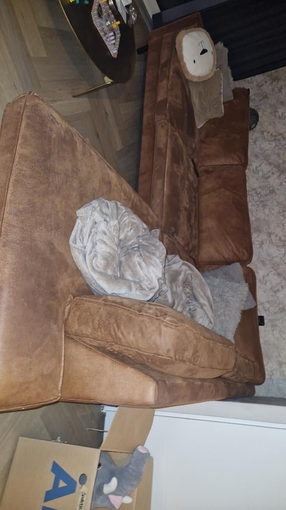 Hoekbank, Huis en Inrichting, Banken | Bankstellen, Gebruikt, Hoekbank, Vierpersoons of meer, 250 tot 300 cm, Ophalen