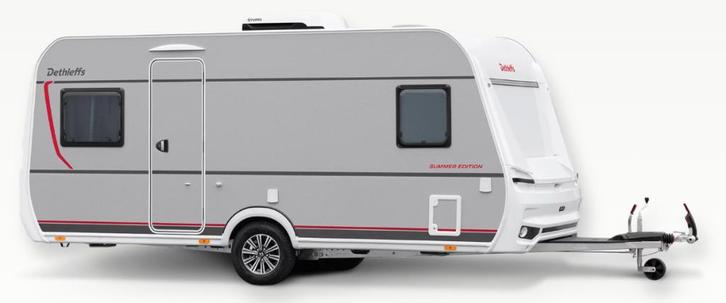 Dethleffs summer edition 460 EL dakairco 2026, Caravans en Kamperen, Caravans, Bedrijf, tot en met 4, 1250 - 1500 kg, Rondzit