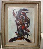 Willy Mathieu COLBERT, de blauwe vogel, Antiek en Kunst, Kunst | Schilderijen | Abstract, Ophalen of Verzenden