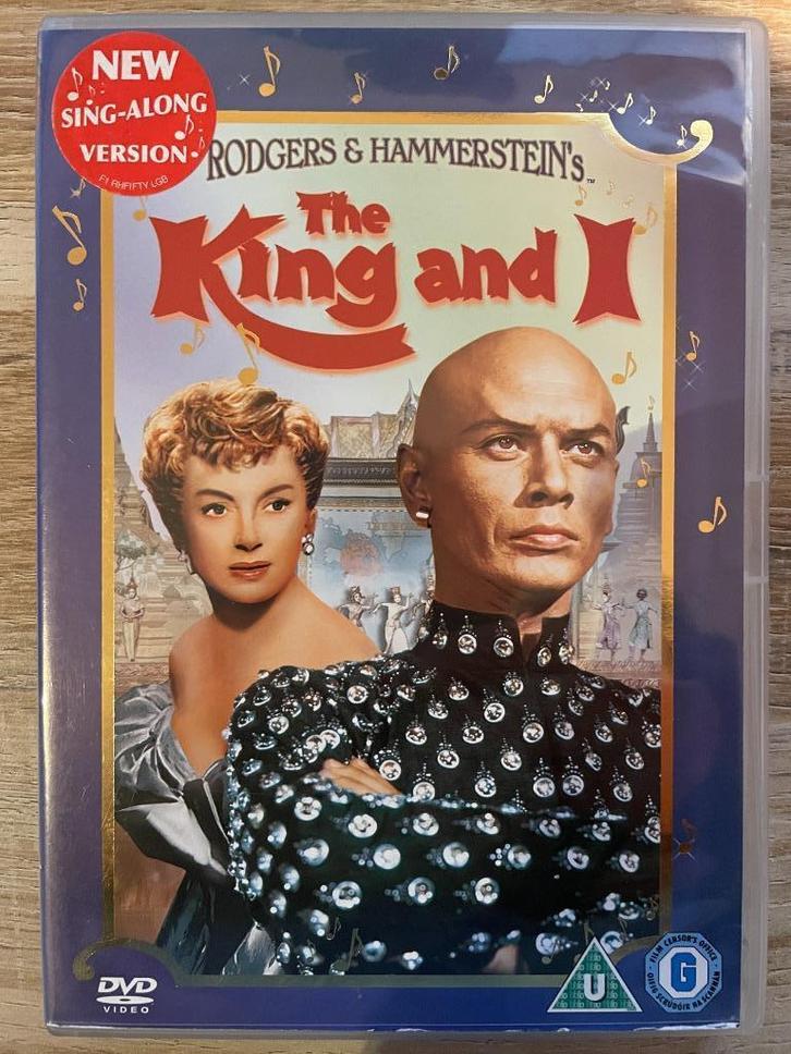 the King and I (1956) - dvd (Engels ondertiteld), Cd's en Dvd's, Dvd's | Klassiekers, Gebruikt, Drama, 1940 tot 1960, Alle leeftijden