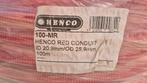 Henco Rode en blauwe Flexbuis 100-MR - 2x 80/90 meter, Ophalen, Nieuw, Kabel of Snoer