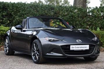 Mazda MX-5 ND 2.0l SkyActiv-G 184 TS+ Machine Grey Metallic beschikbaar voor biedingen