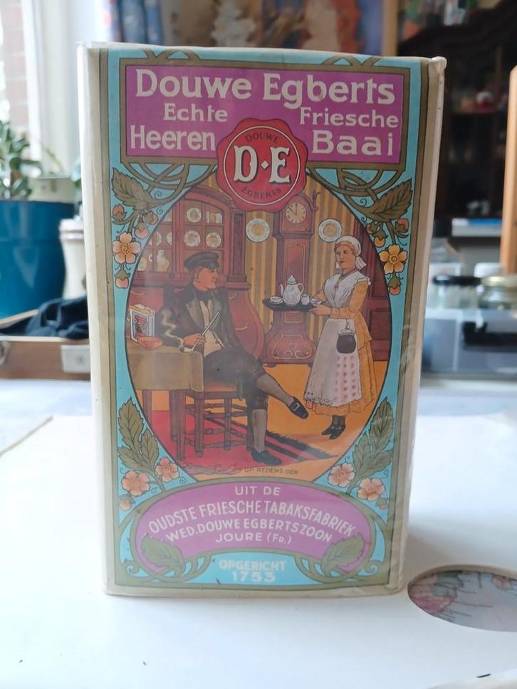 Vintage De Heerenbaai Tabakpak Douwe Egberts, Verzamelen, Merken en Reclamevoorwerpen, Gebruikt, Verpakking, Ophalen of Verzenden