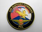 PVC patch RNLAF Air Support Command FCL, Verzamelen, Verzenden, Luchtmacht, Nederland, Embleem of Badge
